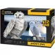 CubicFun 3D-s puzzle 32 db-os - National Geographic - Hóbagoly