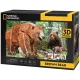CubicFun 3D-s puzzle 88 db-os - National Geographic - Barnamedve