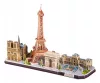 CubicFun: Párizs 3D-s puzzle LED világítással 115 db-os