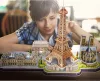 CubicFun: Párizs 3D-s puzzle LED világítással 115 db-os