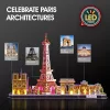 CubicFun: Párizs 3D-s puzzle LED világítással 115 db-os
