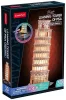CubicFun: Pisai Ferde Torony 3D-s puzzle LED világítással 42 db-os