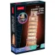 CubicFun: Pisai Ferde Torony 3D-s puzzle LED világítással 42 db-os