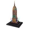 CubicFun: Empire State Building 3D-s puzzle LED világítással 37 db-os