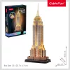 CubicFun: Empire State Building 3D-s puzzle LED világítással 37 db-os