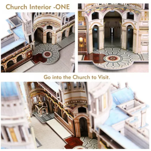 CubicFun: Szent Pál székesegyház 3D-s puzzle 643 db-os