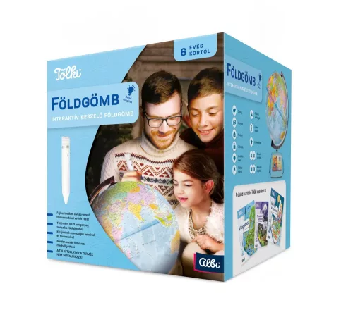 Tolki: Interaktív beszélő földgömb