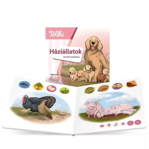 Tolki: Interaktív hangoskönyv – Háziállatok