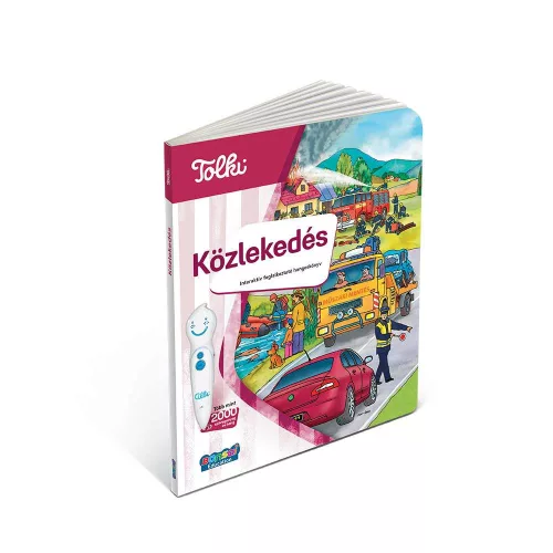 Tolki: Közlekedés - Interaktív foglalkoztató hangoskönyv - Kiegészítő toll nélkül
