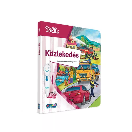 Tolki: Közlekedés - Interaktív foglalkoztató hangoskönyv - Kiegészítő toll nélkül