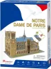 CubicFun: 3D puzzle - Notre Dame 53 db-os