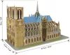 CubicFun: 3D puzzle - Notre Dame 53 db-os