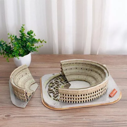 CubicFun: Colosseum 3D puzzle 131 db-os, National Geographic fotóalbummal