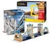 CubicFun: Tower Bridge 3D puzzle 120 db-os, National Geographic fotóalbummal