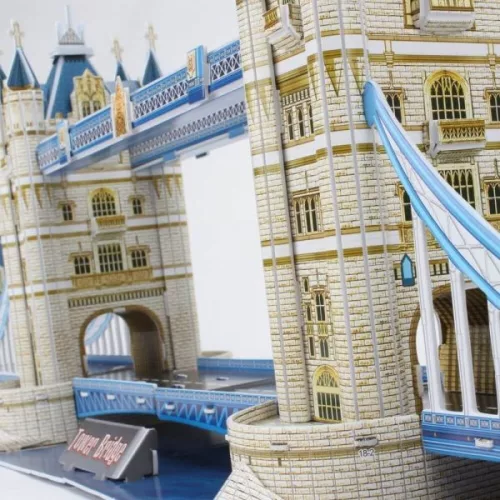 CubicFun: Tower Bridge 3D puzzle 120 db-os, National Geographic fotóalbummal
