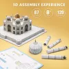 CubicFun: Taj Mahal 3D puzzle 87 db-os, National Geographic fotóalbummal