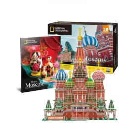   CubicFun 3D-s puzzle 224 db-os - National Geographic City Traveller - St. Basil's Cathedralis