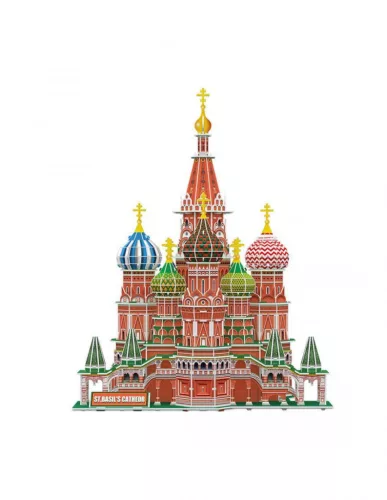 CubicFun 3D-s puzzle 224 db-os - National Geographic City Traveller - St. Basil's Cathedralis