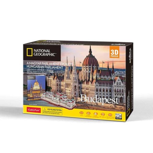 CubicFun 3D puzzle: National Geographic - Magyar Parlament épülete