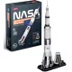 CubicFun 3D-s puzzle 136 db-os – NASA - Apollo Saturn V űrrakéta