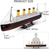 CubicFun: Titanic LED-es világítással - 3D puzzle 266 db-os