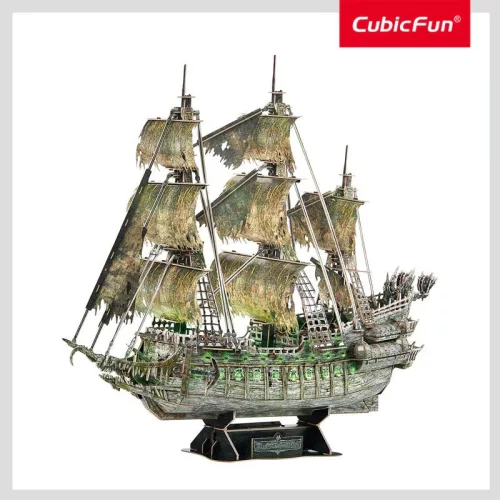 CubicFun: A Bolygó Hollandi LED-es világítással - 3D puzzle 360 db-os