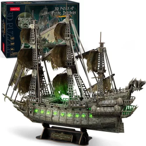 CubicFun: A Bolygó Hollandi LED-es világítással - 3D puzzle 360 db-os