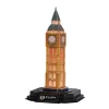 CubicFun: Big Ben 3D puzzle LED világítással 32 db-os – éjszakai kiadás