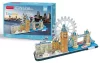 CubicFun: London - City Line 3D puzzle 107 db-os