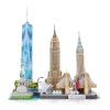 CubicFun: New York - City Line 3D puzzle 123 db-os