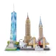 CubicFun: New York - City Line 3D puzzle 123 db-os