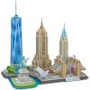 CubicFun: New York - City Line 3D puzzle 123 db-os