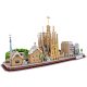 CubicFun: Barcelona - City Line 3D puzzle 186 db-os