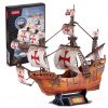 CubicFun: Santa Maria hajó 3D-s puzzle 204 db-os