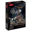 CubicFun: Tortuga, a kalózok kikötője- 3D puzzle 218 db-os