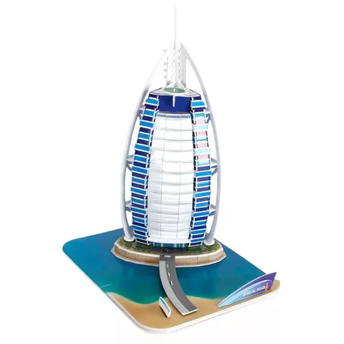 CubicFun 3D-s puzzle 46 db-os - Burj Al Arab Hotel, Dubai