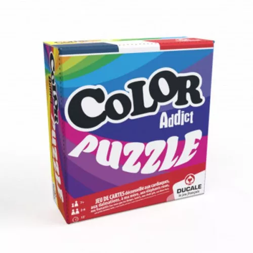 Color Addict Puzzle - furfangos képkirakó társasjáték
