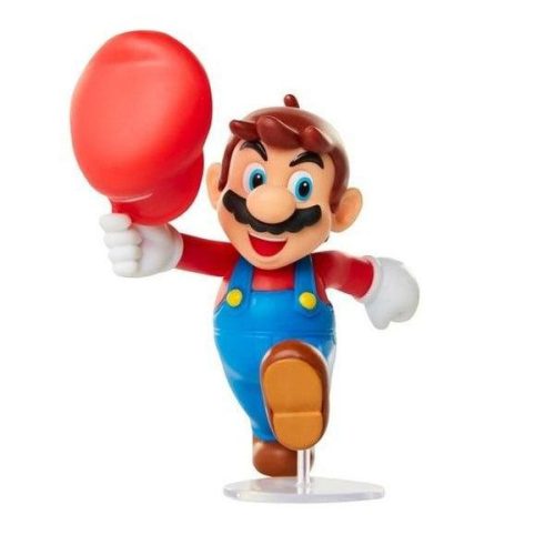 Nintendo: Super Mario - Mario figura, 6 cm-es