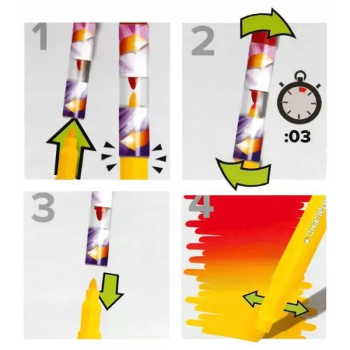 Blendy Pens Blend and Spray szett - 12 db filctollal