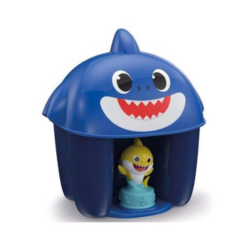 Baby shark vödör+figurák kék
