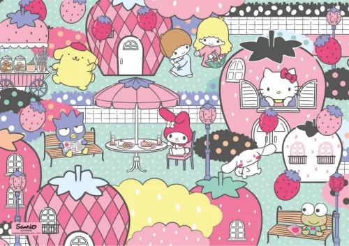 Hello Kitty 104 db-os puzzle - Clementoni