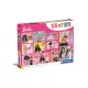 Clementoni - Barbie 10 az 1-ben szuper színes puzzle