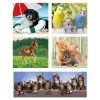 Clementoni - Állatok 10 az 1-ben szuper színes puzzle