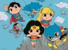 DC Comics - 15 db-os Water Magic puzzle - Clementoni