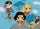 DC Comics - 15 db-os Water Magic puzzle - Clementoni