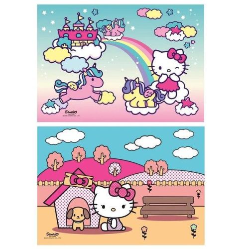 Hello Kitty 2x20 db-os puzzle - Clementoni