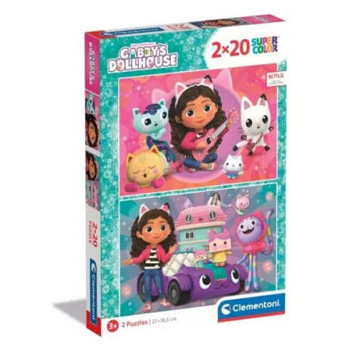 Gabi babaháza 2 x 20 db-os puzzle - Clementoni