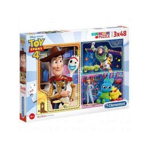 Toy Story 4. 3x48 db-os puzzle - Clementoni