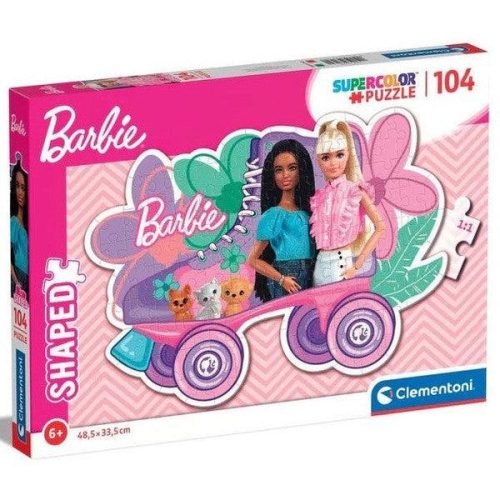 Clementoni Barbie görkorcsolya supercolor 104 db-os puzzle