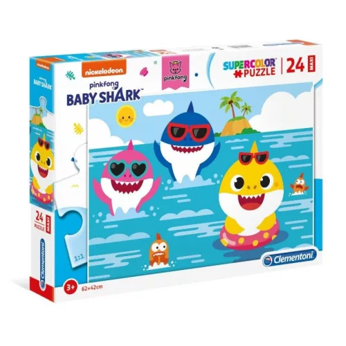 Baby Shark 24 db-os MAXI puzzle - Clementoni
